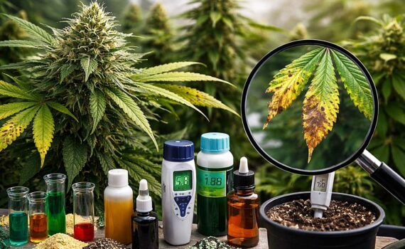 Problemy odzywianie konopi niedobory nadmiary blokady