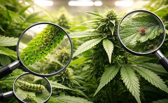 Szkodniki uprawa marihuany