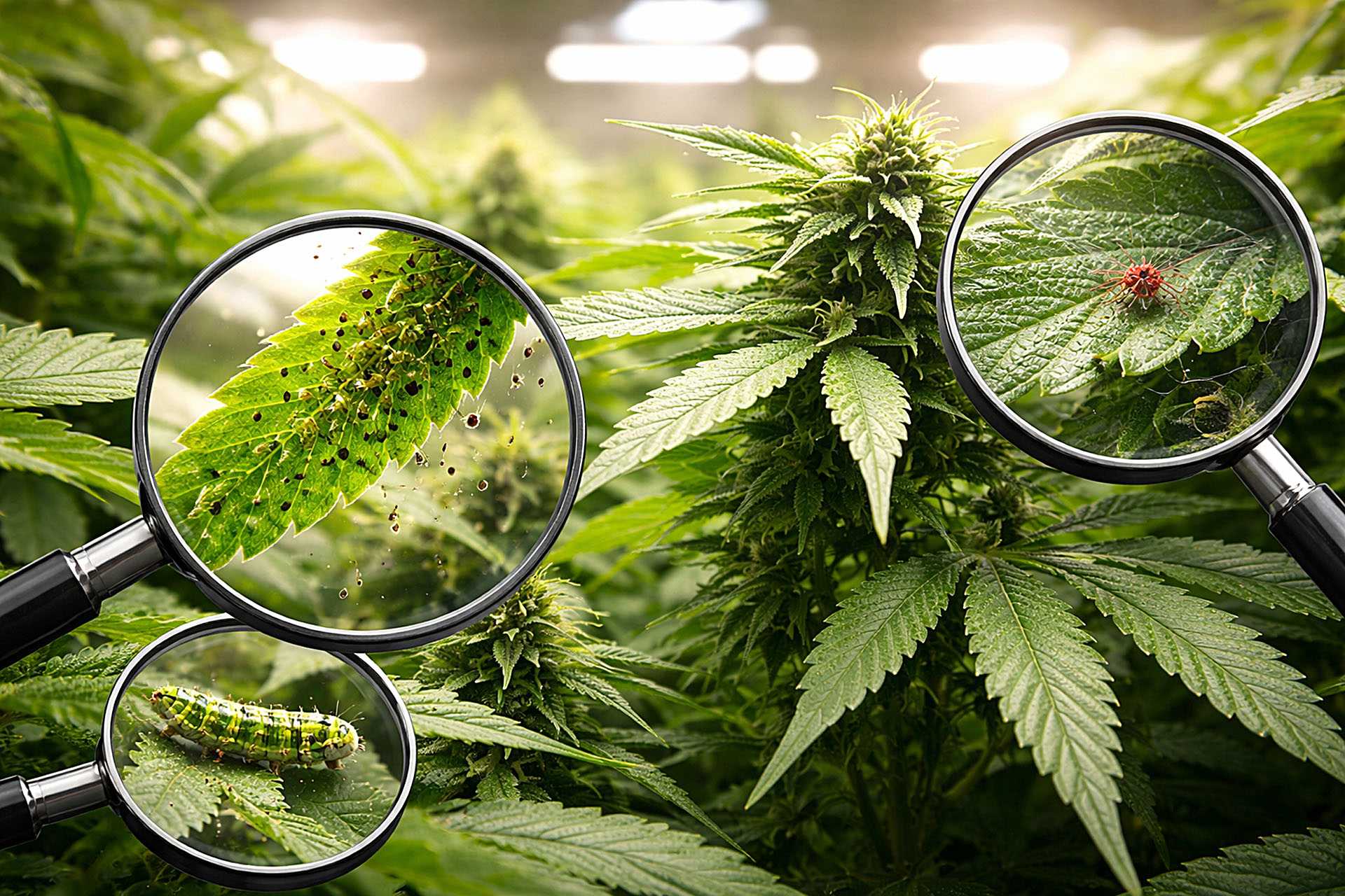 Szkodniki uprawa marihuany